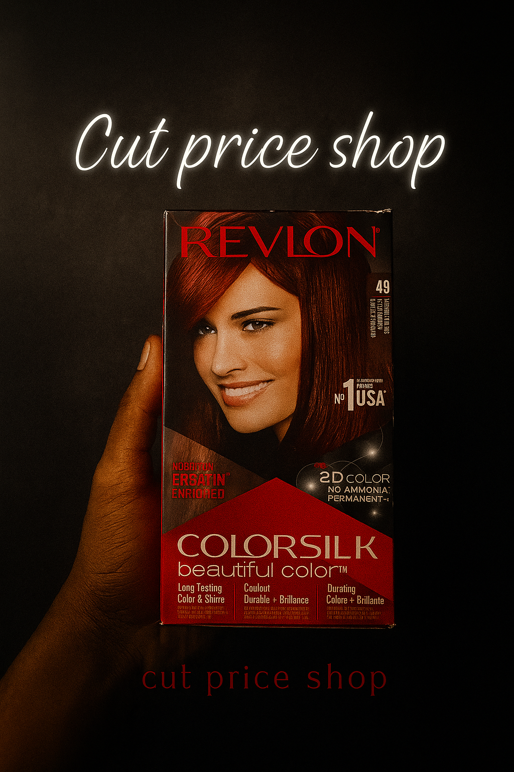 Revlon Colorsilk Beautiful Permanent Hair color 49 Auburn Brown - Best Price in Bangladesh | Shampoobd