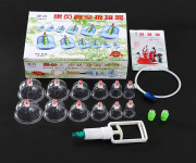 12pcs/set Chinese Health Care Medical Vacuum Body Cupping Therapy Cups Massage - Price in Bangladesh