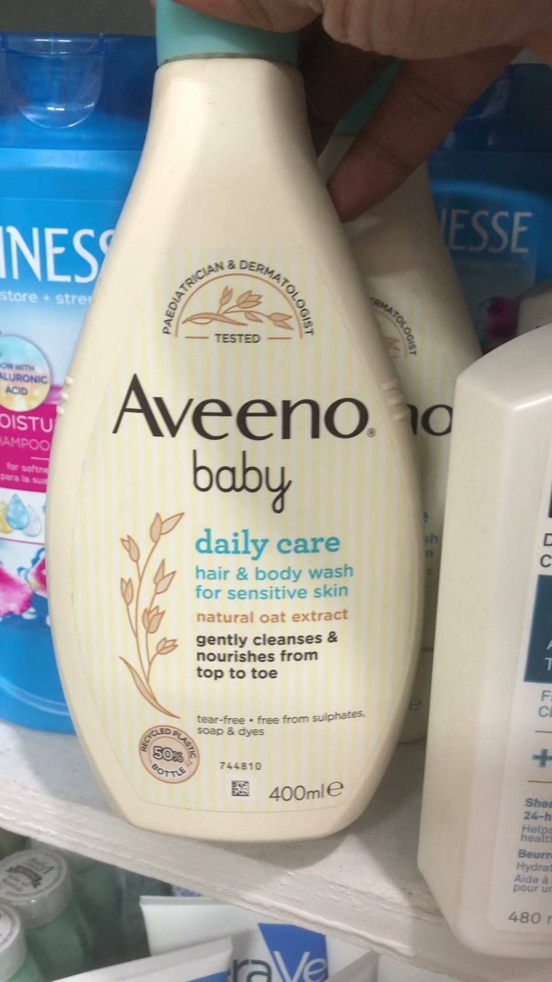Aveeno Baby Daily Care Hair & Body Wash 400ml