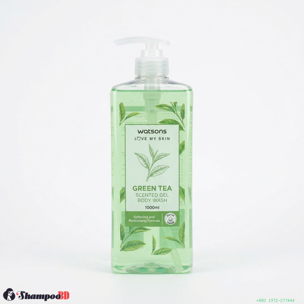 Watsons Green Tea&nbsp;Gel Body Wash 1000ml - Best Price in Bangladesh | Shampoobd