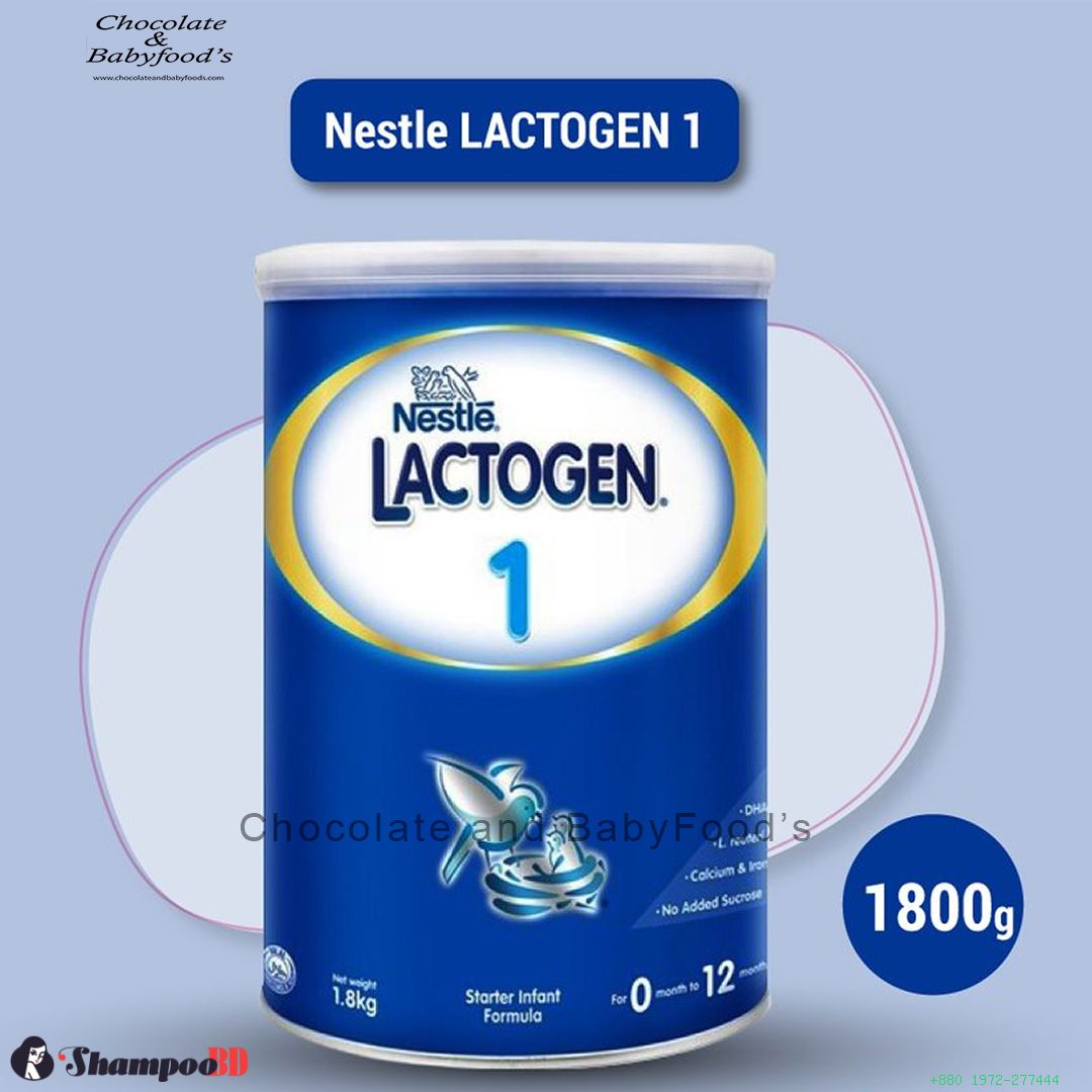 Lactogen 1 (0 to 6 Months) 1800G - Best Price in Bangladesh | Shampoobd