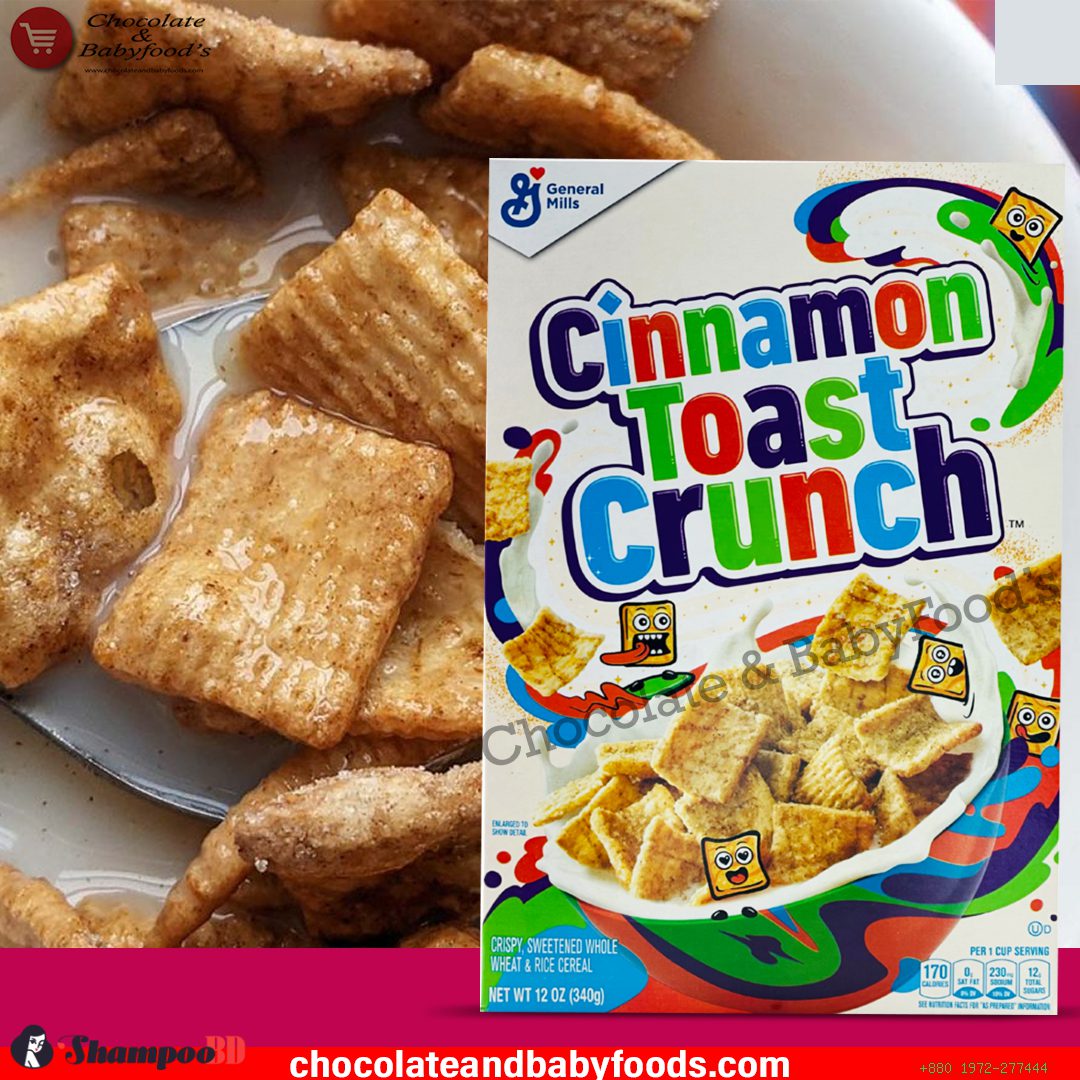 General Mills Cinnamon Toast Crunch Cereal 340G - Best Price in Bangladesh | Shampoobd