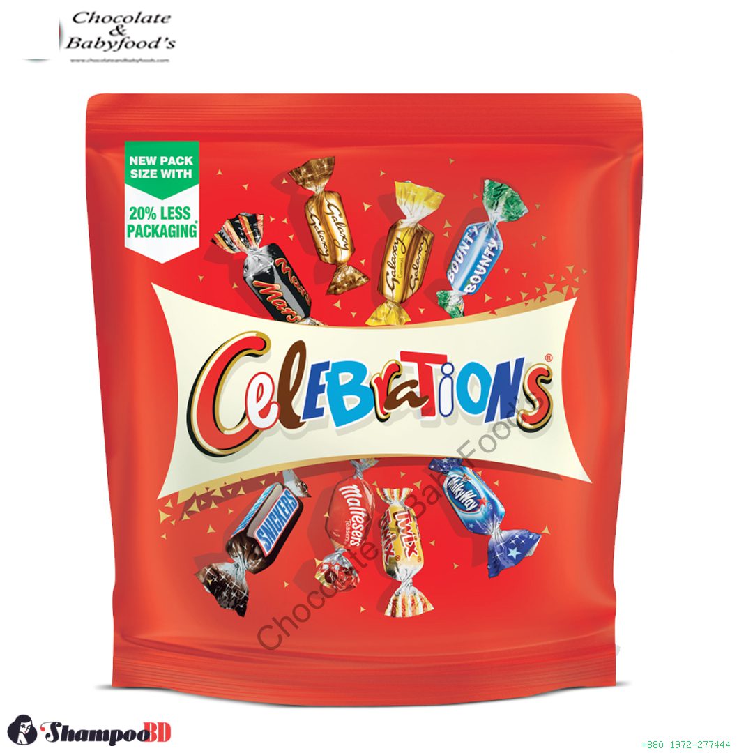 Celebrations Pouch Pack 370G - Best Price in Bangladesh | Shampoobd