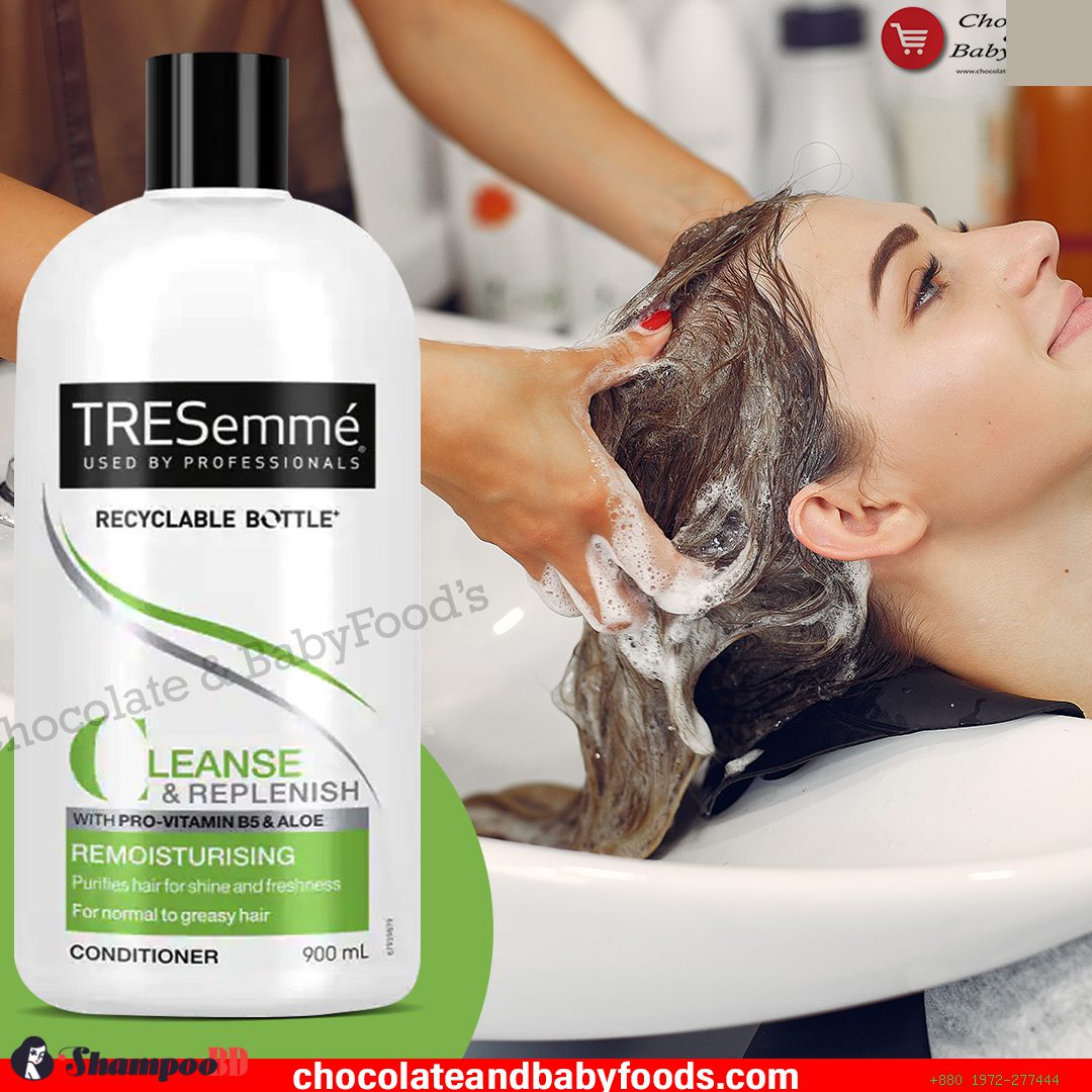 TRESemme Cleanse & Replenish With Pro-Vitamin B5 & Aloe Conditioner 900ml - Best Price in Bangladesh | Shampoobd