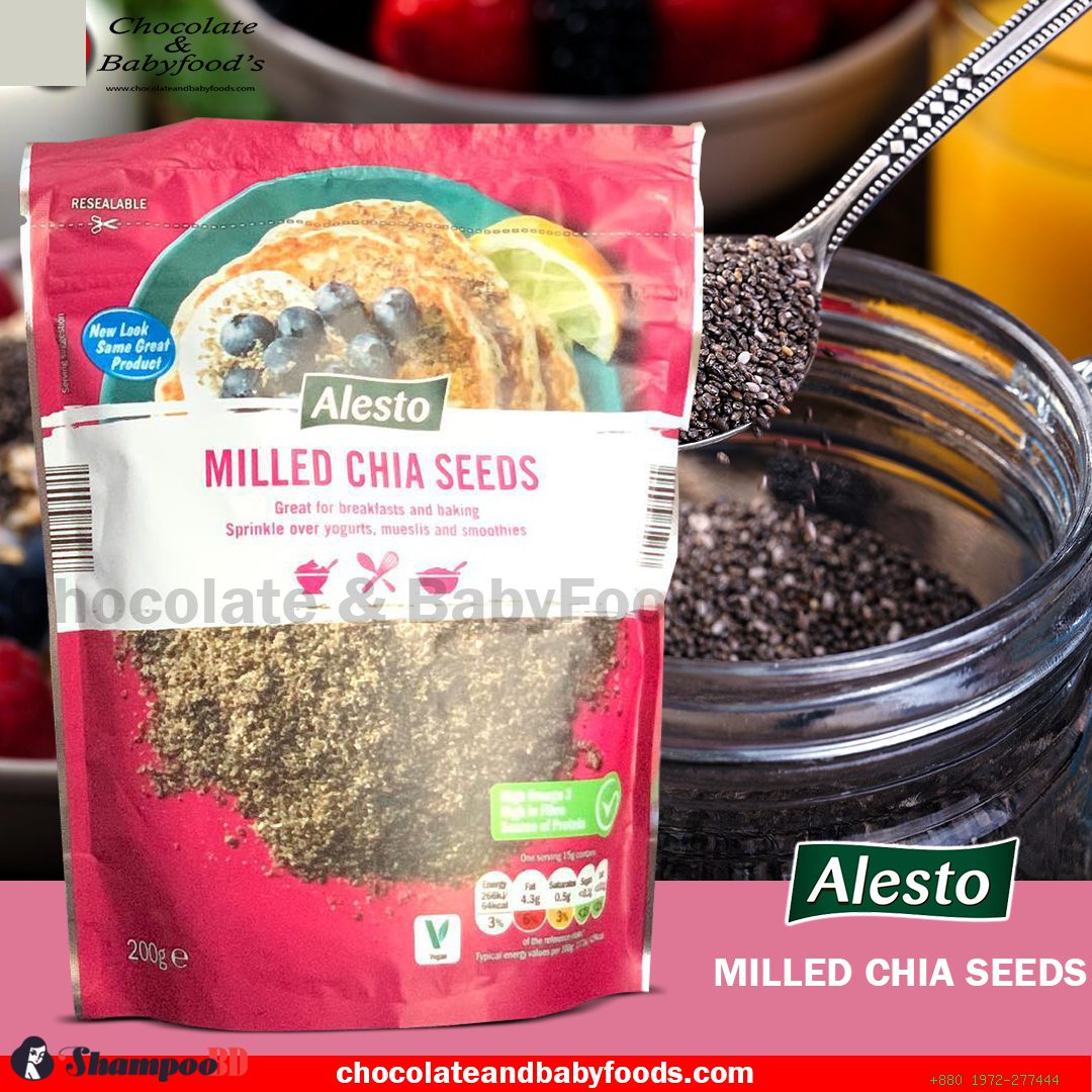 Alesto Milled Chia Seeds 200G - Best Price in Bangladesh | Shampoobd