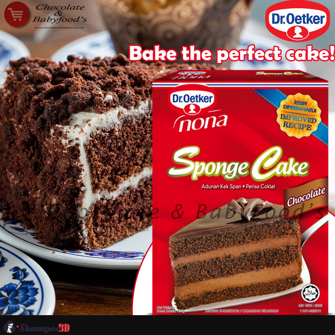 Dr.Oetker Nona Sponge Cake Chocolate 400G - Best Price in Bangladesh | Shampoobd