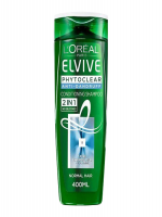 L’Oreal ELvive Phytoclear Anti Dandruff 2 in 1 Shampoo 400ml - Get Flawless Hair with Clear Scalp - Best Price in Bangladesh | Shampoobd