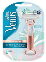 Gillette Venus Extra Smooth Sensitive Rose Gold Razor Set - Best Price in Bangladesh | Shampoobd
