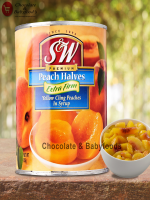 SW Peach Halves 825g - Best Price in Bangladesh | Shampoobd