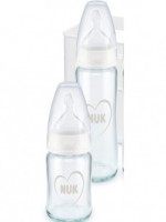 NUK First Choice+ Anti-Colic Glass Baby Bottle 120 mL - Best Price in Bangladesh | Shampoobd