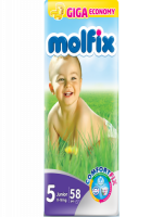 Molfix Giant Junior Belt 11-18 Kg 58 Pcs (Made in Turkey) - Best Price in Bangladesh | Shampoobd