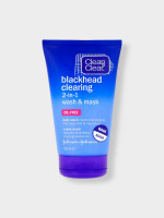 Clean and Clear Blackhead Clearing 2 in 1 Wash and Mask 150ml: The Ultimate Solution for Clearing Blackheads - Best Price in Bangladesh | Shampoobd