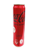 Coca Cola Zero Sugar Can 320ml - Calorie-Free Refreshment - Best Price in Bangladesh | Shampoobd