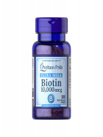 Puritan's Pride Biotin 10000mcg: Enhance Hair, Skin, and Nail Health with High Potency Biotin Supplement - Best Price in Bangladesh | Shampoobd