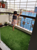 Artificial Grass Carpet 25 mm (1 feet X 6.7 feet) - Best Price in Bangladesh | Shampoobd