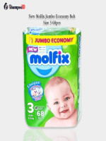 New Molfix Jumbo Economy Belt Size 3 68pcs - Best Price in Bangladesh | Shampoobd