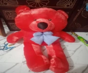 Big Teddy Bear Online 3.5 Red Teddy With Rose and Chocolate - Price in Bangladesh