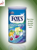 Fox's Crystal Clear Candy Tin-Thailand-1Tin X 180gm=180Grm - Best Price in Bangladesh | Shampoobd
