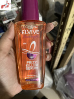 Loreal Elvive Dream Lengths Frizz Killer Serum - For Killer for Long, Frizzy Hair- 100ml