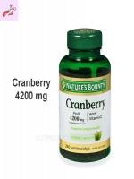 Nature’s Bounty Cranberry Herbal Health Supplement 4200mg with Vitamin C - Best Price in Bangladesh | Shampoobd