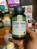 Nature’s Bounty Cranberry Herbal Health Supplement 4200mg with Vitamin C