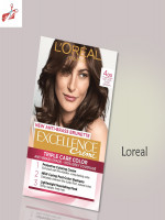 Permanent Hair Dye Loreal Excellence 4/400 True Brown - Best Price in Bangladesh | Shampoobd