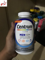 CENTRUM SILVER MEN 50+ MULTIVITAMIN 275 TABLETS