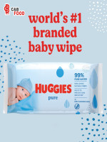 Huggies Pure Baby 56pcs Wipes - Best Price in Bangladesh | Shampoobd