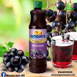 Sunquick Blackcurrant Fruit Concentrate 800ml - Best Price in Bangladesh | Shampoobd