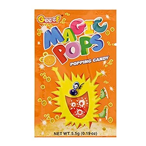 Magic Pops Popping Candy Orange Flavor 40pack 220G - Best Price in Bangladesh | Shampoobd