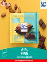Ritter Sport 61% Fine Dark Chocolate 100G - Best Price in Bangladesh | Shampoobd