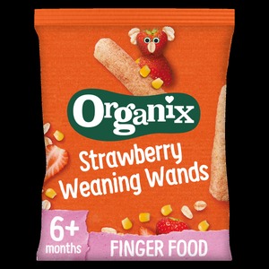 Organix Strawberry Weaning Wands 6m+ 25G - Best Price in Bangladesh | Shampoobd