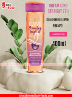 L'oreal Parish Elvive Dream Long Straight 72H Straightening Keratin Shampoo 400ml - Best Price in Bangladesh | Shampoobd
