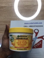 Garnier Ultimate Blends Hair Food Banana 3-In-1 Dry Hair Mask Treatment 390ml - Price in Bangladesh