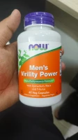 NOW Men's Virility Power 60pcs