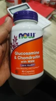 NOW Glucosamine & Chondroitin with MSM 90pcs