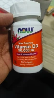 NOW High Potency Vitamin D3 120pcs