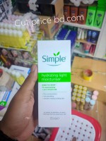 Simple Hydrating Light Moisturiser 125ml | simple moisturizer