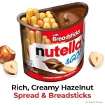 Nutella & GO! Hazelnut Spread with Cocoa and Breadsticks