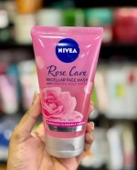 NIVEA Rose Care Micellar Face Wash with Organic Rose Water