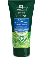 Aloe Pura Organic Aloe Vera Purifying Hand Cream with Tea Tree Oil 75ml