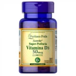 Puritan's Pride Vitamin D3 50 mcg (2000 IU), 200 Softgels