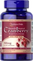 Puritan's Pride Cranberry Fruit Concentrate 500mg 120 Capsules
