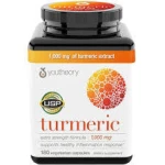 Youtheory Turmeric Extra Strength Formula Capsules 1,000 mg per Daily 180 Count