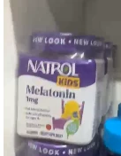 Natrol Kids Melatonin 1mg, Dietary Supplement for Restful Sleep, 60 Berry-Flavored Gummies, 60 Day Supply