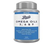 Boots Omega 3 Fish Oil 1000mg Food Supplement 180 Capsules