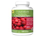 Trunature Cranberry 650mg 140 Vegetarian Capsules