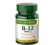 Nature’s Bounty Vitamin B-12 1000mcg 100 tablets