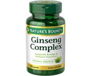 Nature’s Bounty Ginseng Complex 75 Capsules