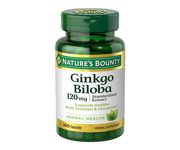 Nature’s Bounty Ginkgo Biloba 120 mg 100 Capsules